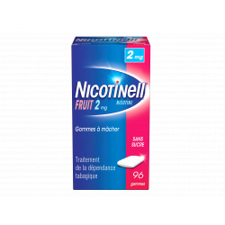 Nicotinell 2 mg Fruit Sans sucre Gommes à mâcher