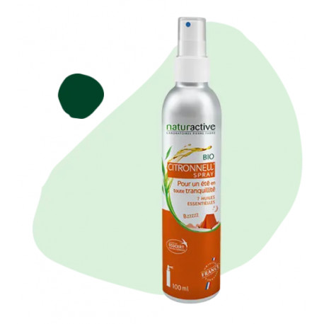 Citronell' Spray Anti-moustique Bio Naturactive