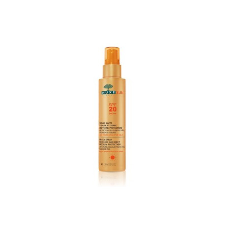 Spray solaire lacté visage et corps SPF 20 NUXE Sun