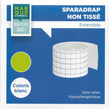 Sparadrap Non tissé Extensible Marque Conseil