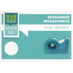 Sparadrap Microporeux Avec dévidoir Marque Conseil