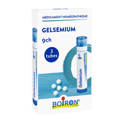 Gelsemium 15CH Homéopack 3 Tubes granules Boiron