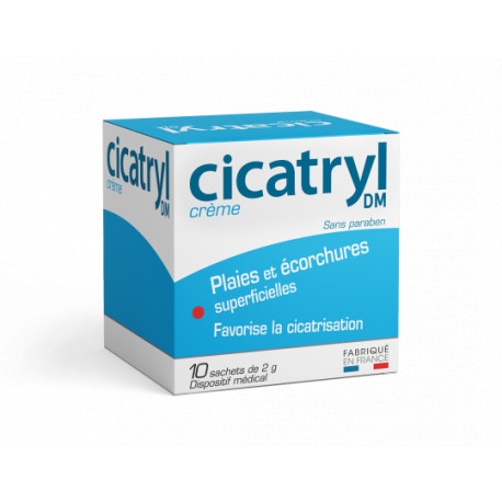 Cicatryl DM Crème 10 sachets-doses