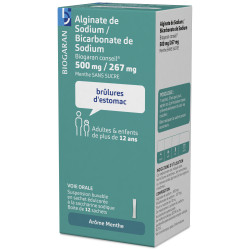 Alginate de sodium / Bicarbonate de sodium Biogaran Conseil