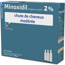 Minoxidil 2 % 3 Flacons Biogaran Conseil
