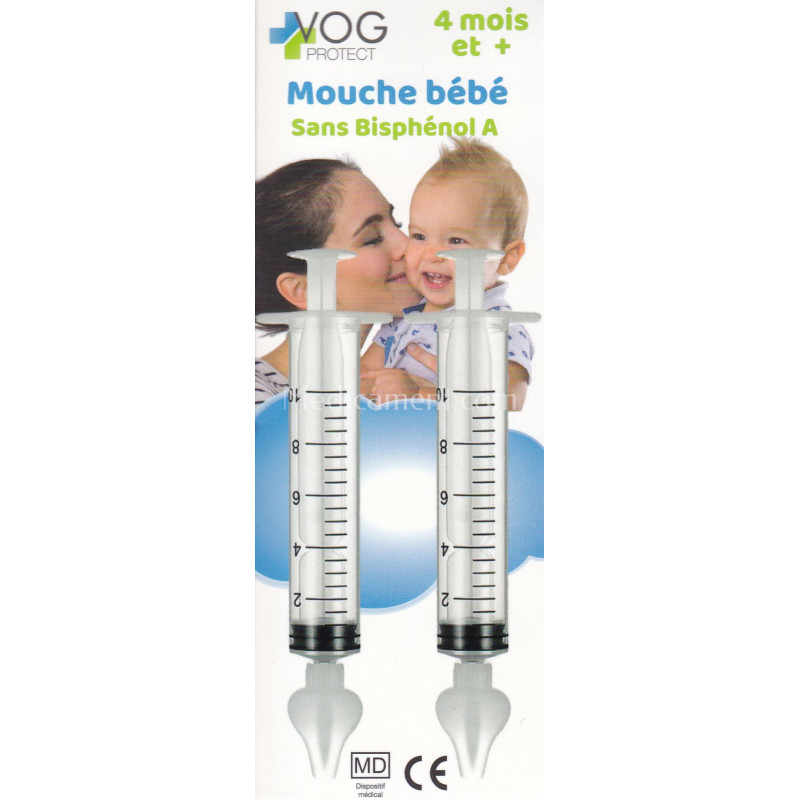 Mouche bébé : seringue pour lavage de nez bébé dès 4 mois