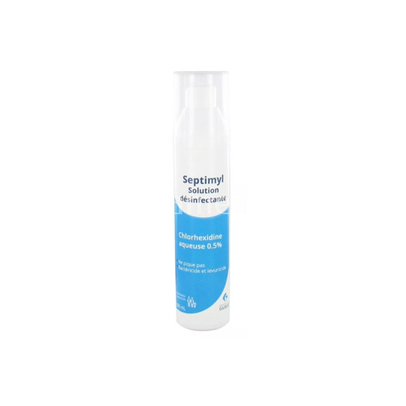 Septimyl Solution désinfectante Spray 100ml Chlorhexidine aqueuse