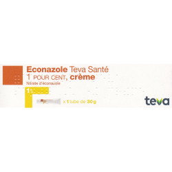 Econazole 1% Crème Teva