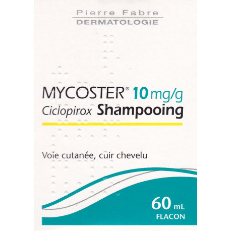 Mycoster 10mg/g Shampooing 60ml