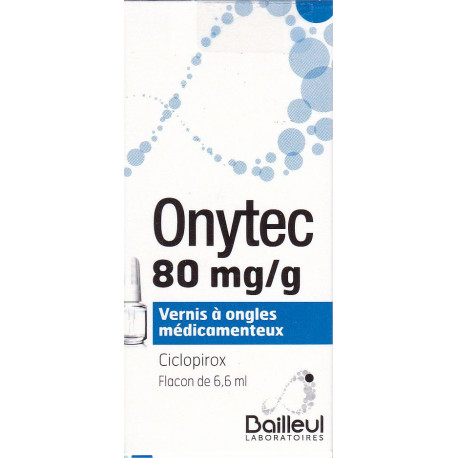 Onytec 80 mg/g Vernis à ongles médicamenteux