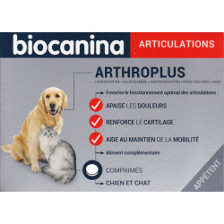 Arthroplus comprimés chien et chat Biocanina