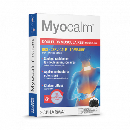 MYOCALM Patch Douleurs musculaires Les 3 Chênes