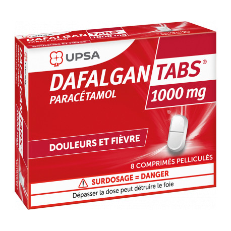 DafalganTabs 1000 mg Comprimes pelliculés