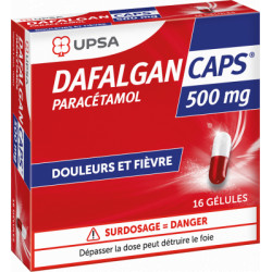 DafalganCaps 500 mg Gélules