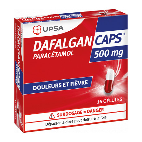 DafalganCaps 500 mg Gélules