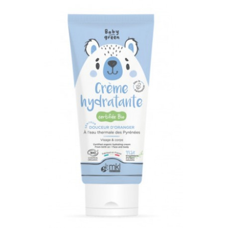 Crème hydratante Bio 100 ml Baby Green MKL