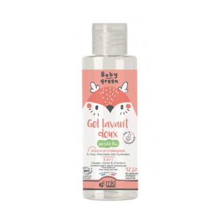 Gel lavant doux Bio Baby Green MKL 100ml