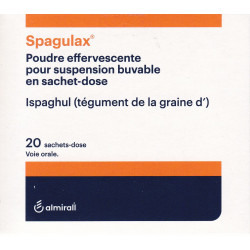 Spagulax Poudre effervescente pour solution buvable en sachet-dose