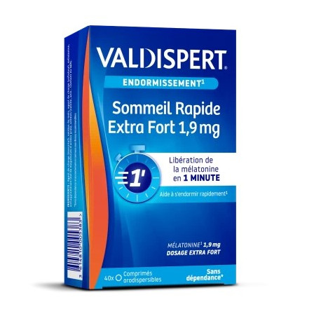 Valdispert Sommeil rapide 1,9 mg nouvelle présentation