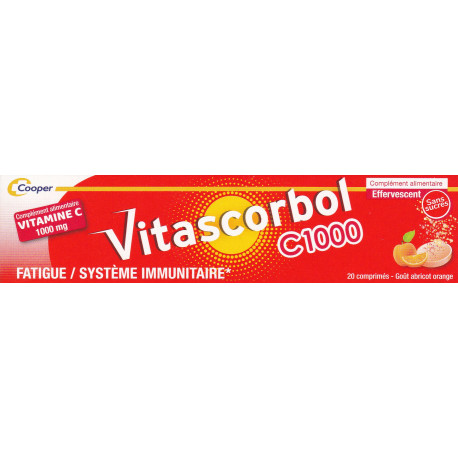 Vitascorbol C1000 Comprimés effervescents