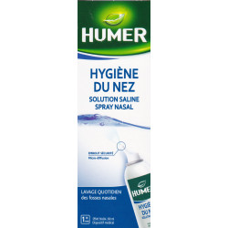 HUMER Spray nasal Hygiène du nez - 100% eau de mer - Adulte