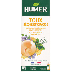 Humer Toux sèche et grasse Sirop