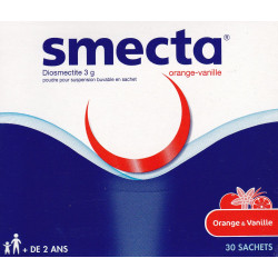 SMECTA Diosmectite 3g Sachets Orange-vanille b30