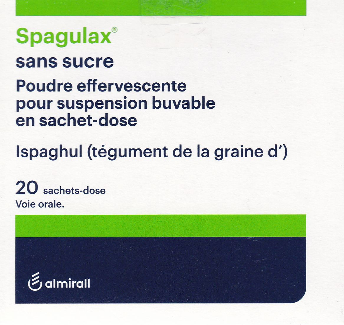 Spagulax Sans sucre Poudre effervescente pour solution buvable en ...