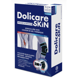 Genouillère avec coussin de gel thermique Dolicare Skin