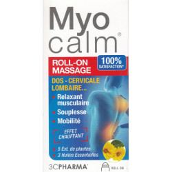 Myocalm Roll on contractions musculaires 3CPharma