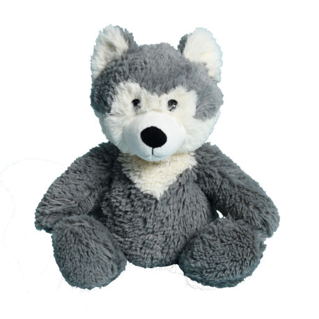 Bouillotte micro-ondable Peluche Loup Warmies