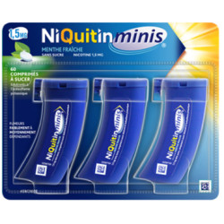 Niquitin Minis 1,5 mg Menthe Fraîche Sans sucre