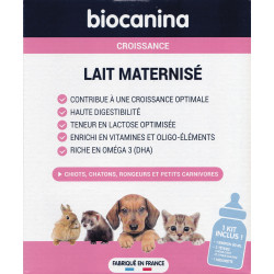 Lait Maternisé Chiots, chats, rongeurs, petits carnivores Biocanina