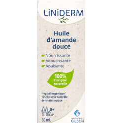 Huile d'amande douce Liniderm 60 ml
