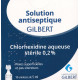 Solution antiseptique Chlorhexidine aqueuse stérile 0,2% Gilbert