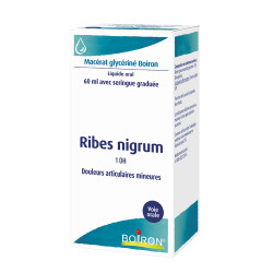 Ribes nigrum Bourgeons 1 DH Macerat glyceriné gouttes Boiron 