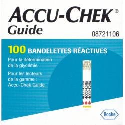 Accu-Chek Guide 100 Bandelettes réactives
