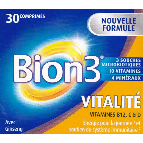 BION 3 Vitalité 30 Comprimés