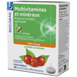 Multivitamines et minéraux Biogaran conseil