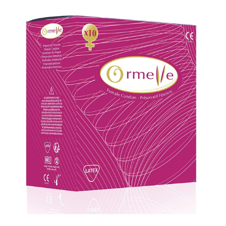 Ormelle 10 Préservatifs féminins lubrifiés