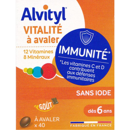 Alvityl Vitalité Immunité Comprimés enrobés