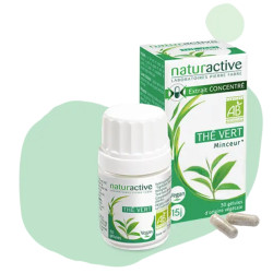 Thé vert BIO 30 Gélules Naturactive