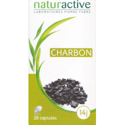 Charbon végétal Capsules Naturactive 14 jours