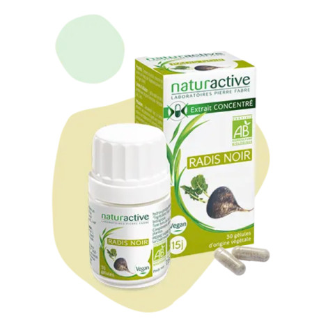 Radis Noir BIO 30 Gélules Naturactive