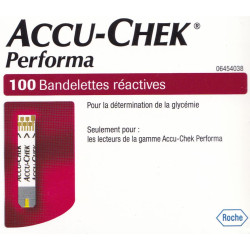 Accu-Chek Performa 100 Bandelettes réactives