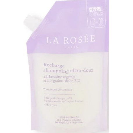 Recharge shampoing Ultra-doux La Rosée