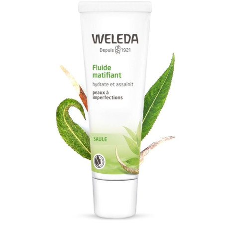 Fluide matifiant du laboratoire  Weleda