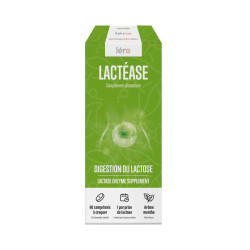 Lactease Digestion du lactose Comprimés à croquer Lero