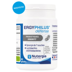 ERGYPHILUS Défense Probiotiques immunité Gélules Nutergia