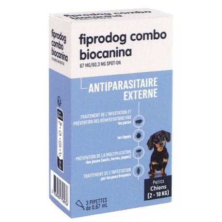 Fiprodog Combo Antiparasitaire externe Biocanina